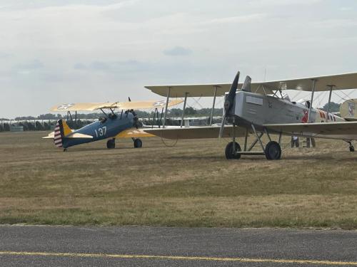 Boeing Stearman PT17 et Breguet XIV